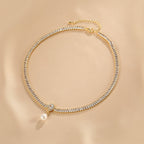 PEARL DANGLE JEWELRY SET