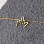 MIDDLE FINGER NECKLACE (100MOQ)