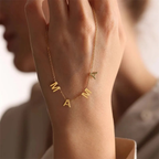 MINIMALIST LETTER NECKLACE