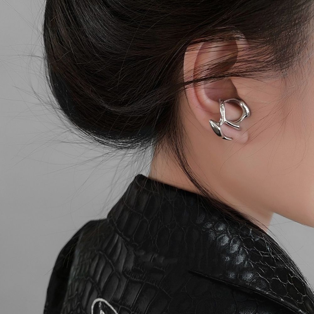 IRREGULAR ABSTRACT EARRINGS (PAIR)