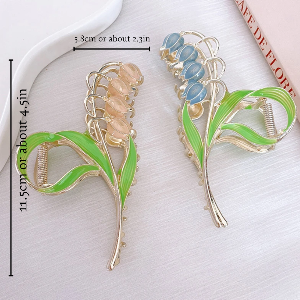 LILY FLOWER HAIR CLIP