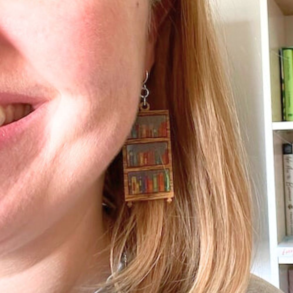 BOOK LOVER EARRINGS (PAIR)