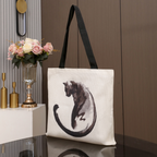 LADY CAT TOTE BAG