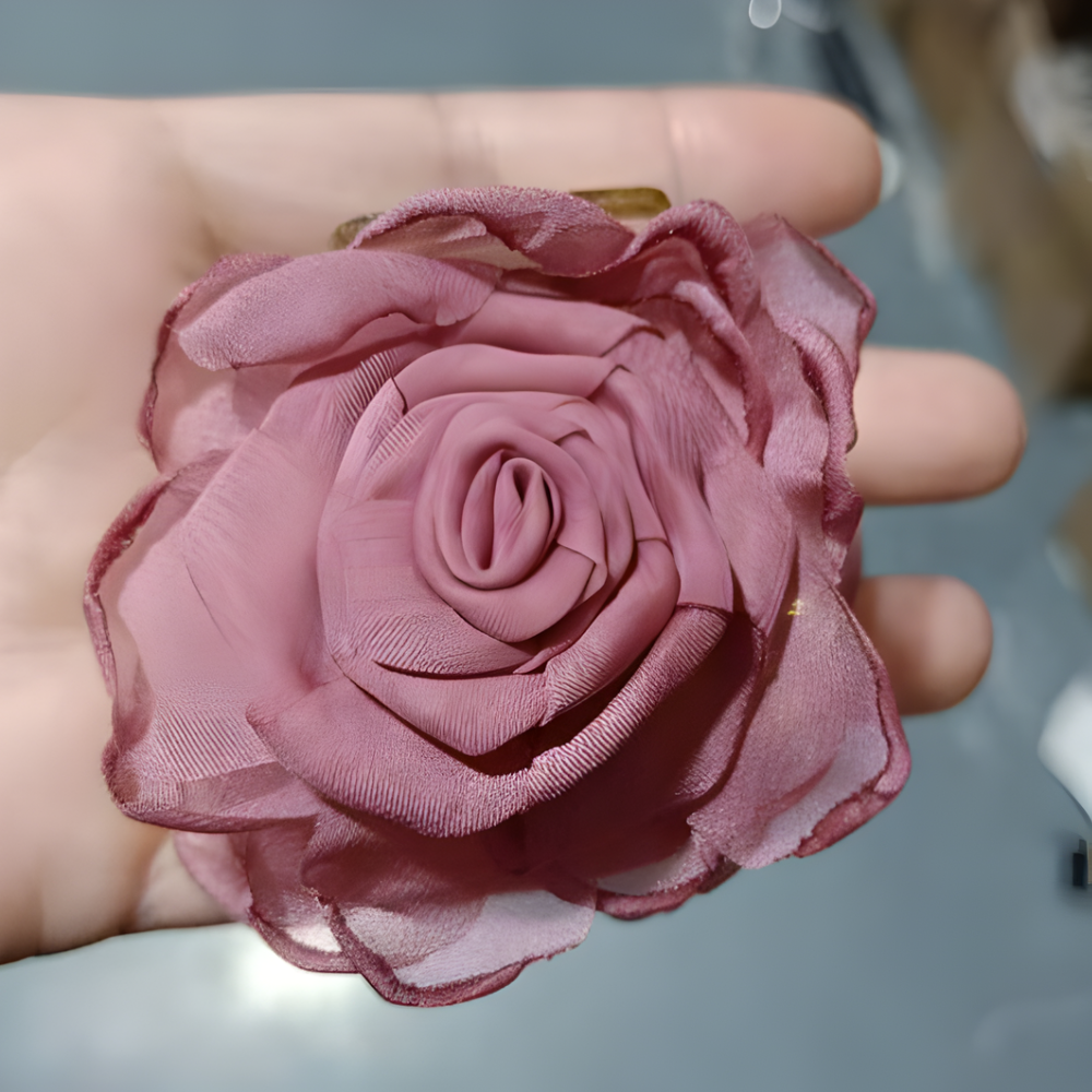ROSE HAIR CLIP