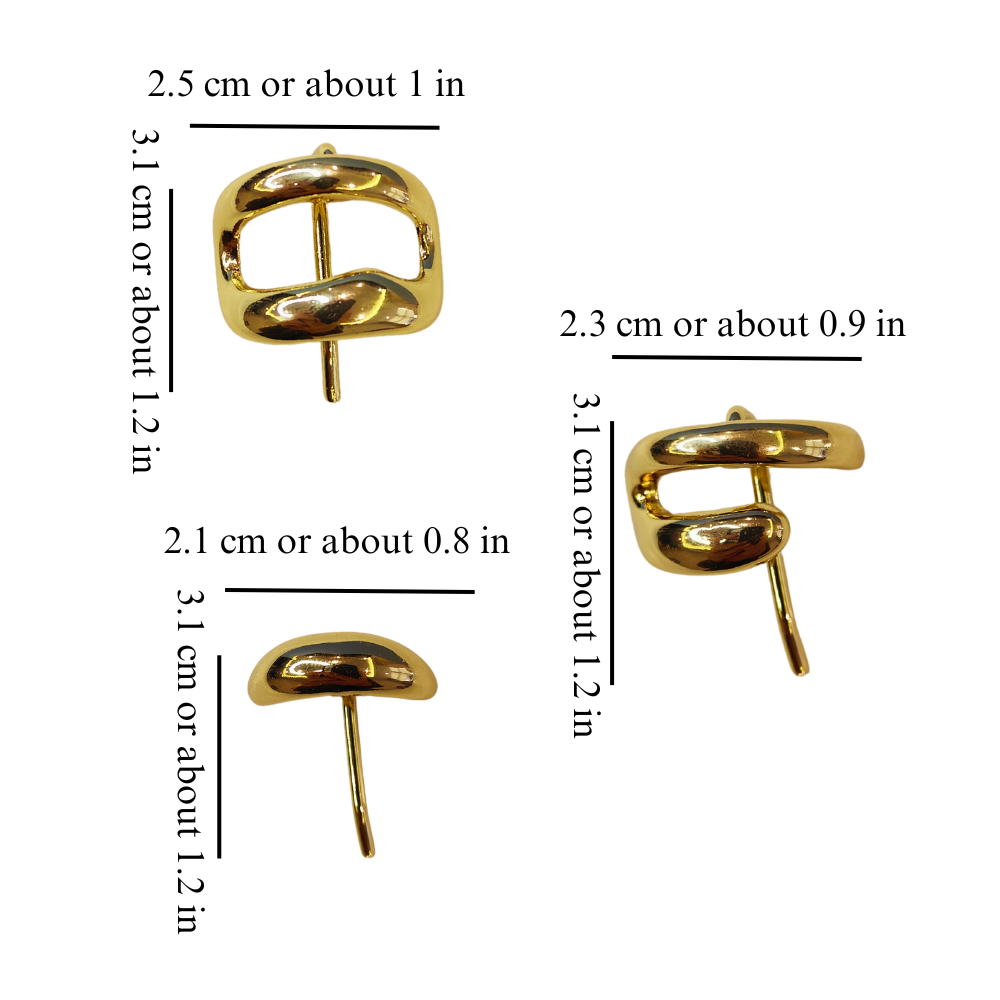 GOLDEN LUXE HAIR CUFFS (3 CUFFS)
