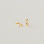 DIAMOND HUGGIE EARRINGS (PAIR)