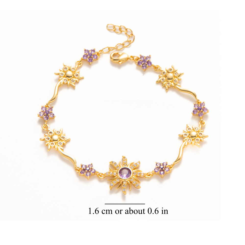SUN FLOWER BRACELET (ADJUSTABLE)