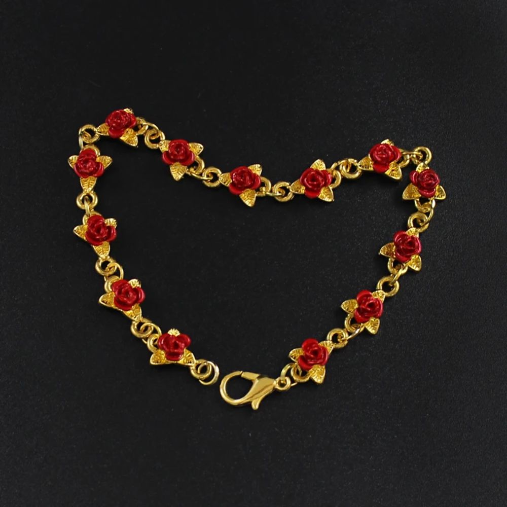 ROSE BRACELET (ADJUSTABLE)