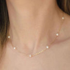 DAINTY PEARL NECKLACE