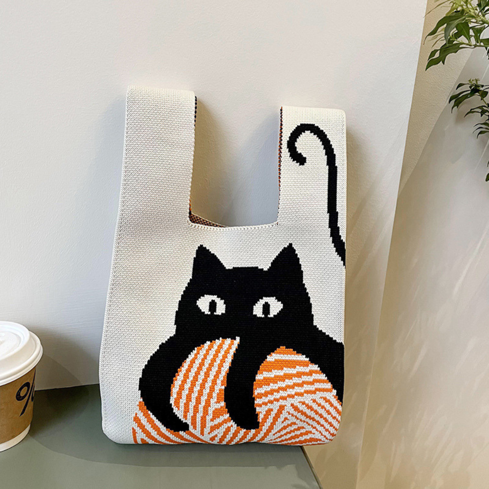 CHIC CROCHET TOTE BAG