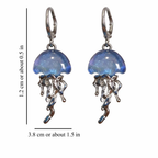 JELLYFISH STUD EARRINGS (PAIR)