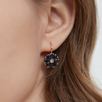 DAISY SAPPHIRE EARRINGS (PAIR)