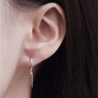 SPIKE HOOP EARRINGS (PAIR)