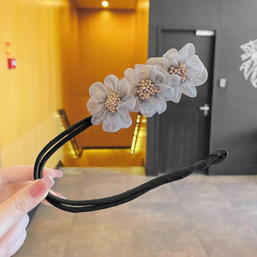 FLORAL HAIR CURLER
