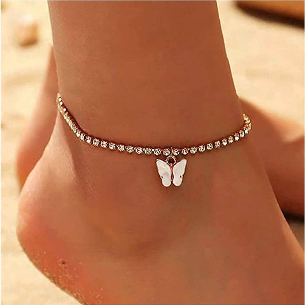 BUTTERFLY GOLD ANKLET (OOS)