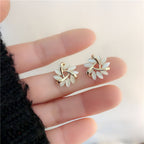 OPAL PETAL STUD EARRINGS (PAIR)