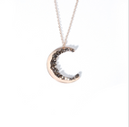 CRYSTAL MOON NECKLACE