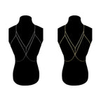 LAYERED CHAIN BRA (ADJUSTABLE)