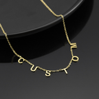 MINIMALIST LETTER NECKLACE