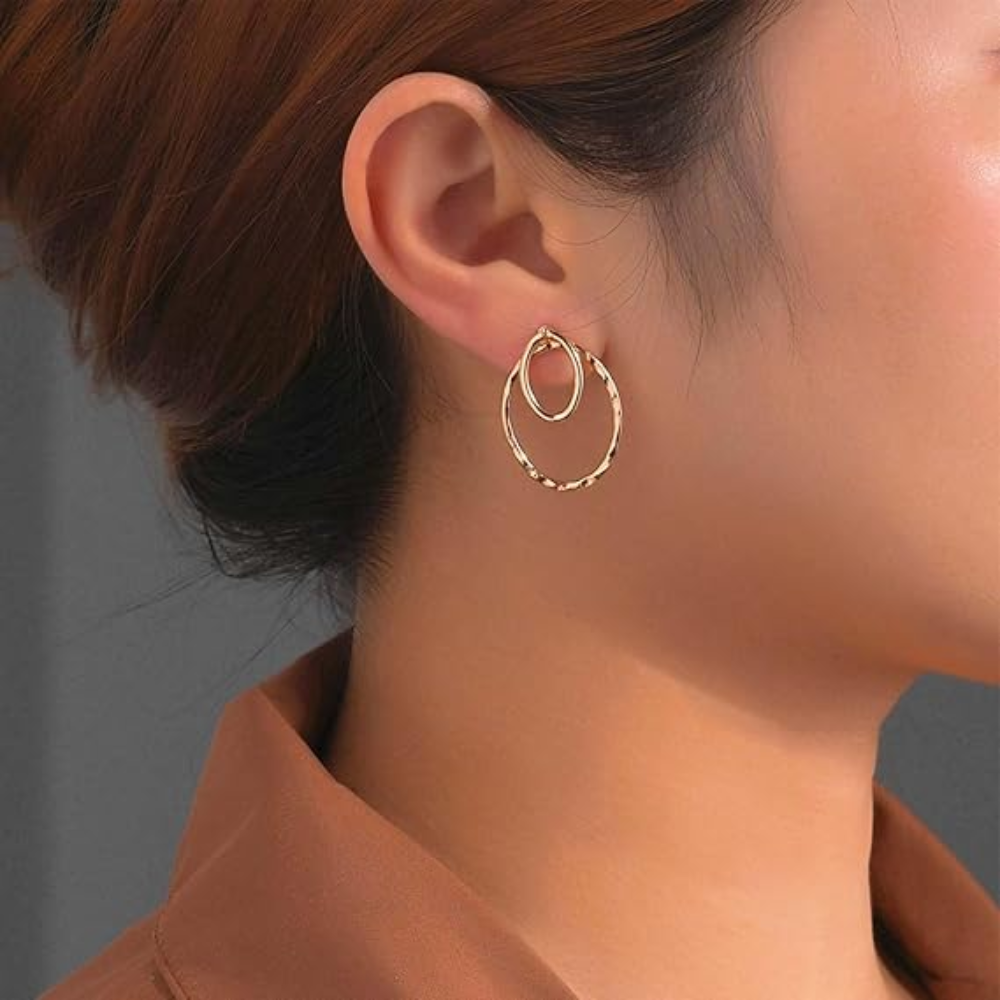 TIMELESS HALO EARRINGS (PAIR)