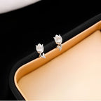 OPAL TULIP EARRINGS (PAIR)