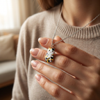 TINY CAT NECKLACE
