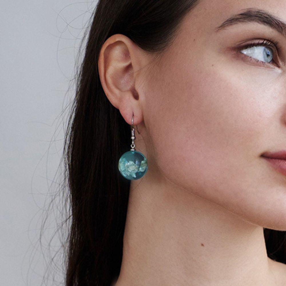 SKY GLOBE EARRINGS (PAIR)