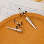 GOTHIC SWORD EARRINGS (PAIR)