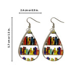 BOOK LOVER EARRINGS (PAIR)