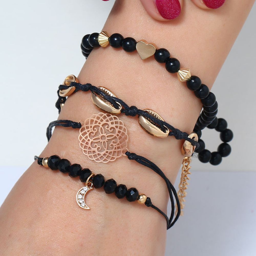 BOHEMIAN BRACELET SET (ADJUSTABLE)