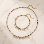MIXED GEMSTONE SET