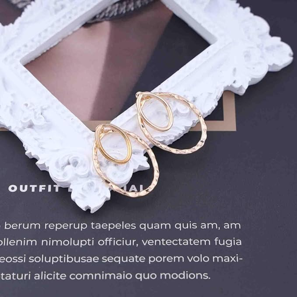 TIMELESS HALO EARRINGS (PAIR)