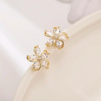 EXQUISITE FLOWER EARRINGS (PAIR)