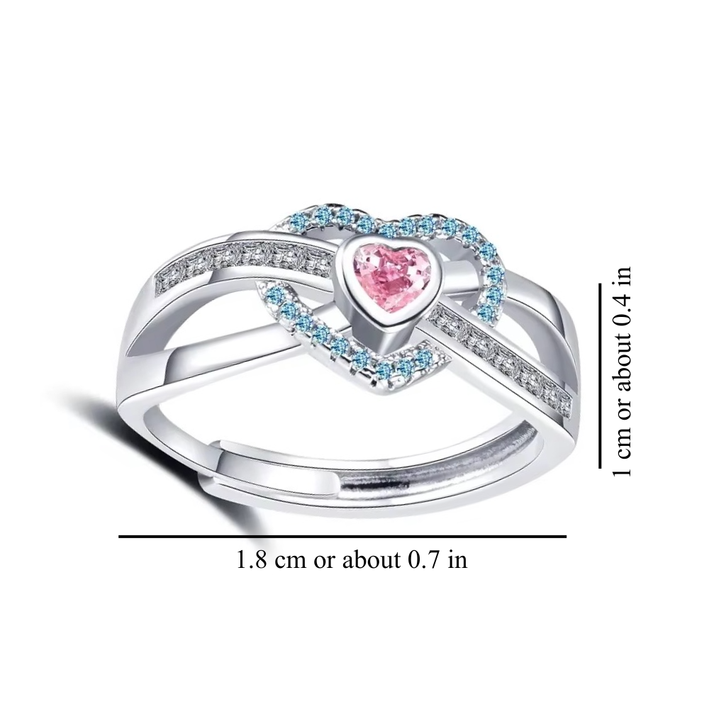INFINITY LOVE RING (ADJUSTABLE)