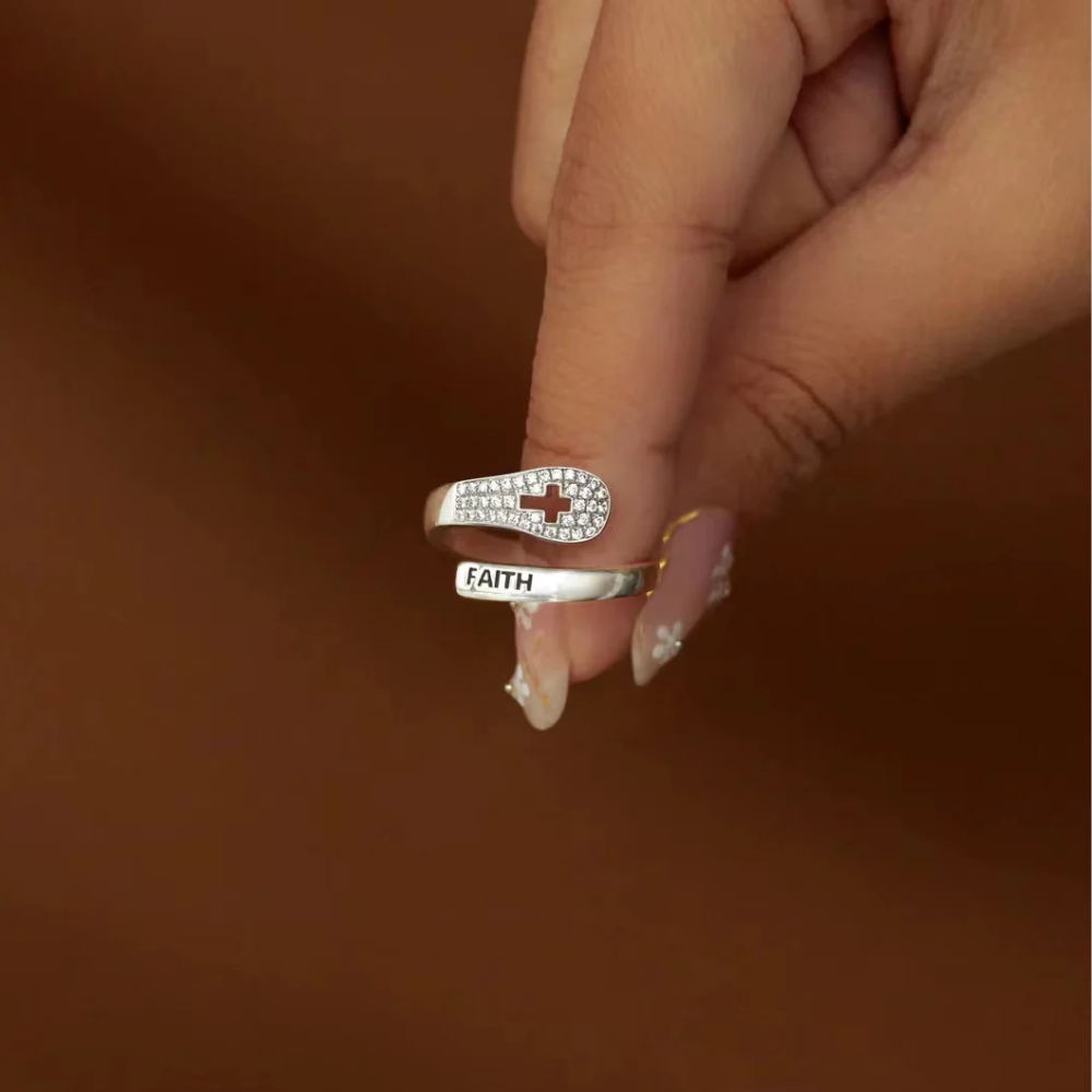 FAITH CHRISTIAN RING (ADJUSTABLE)