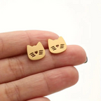 CUTE CAT EARRINGS (PAIR)