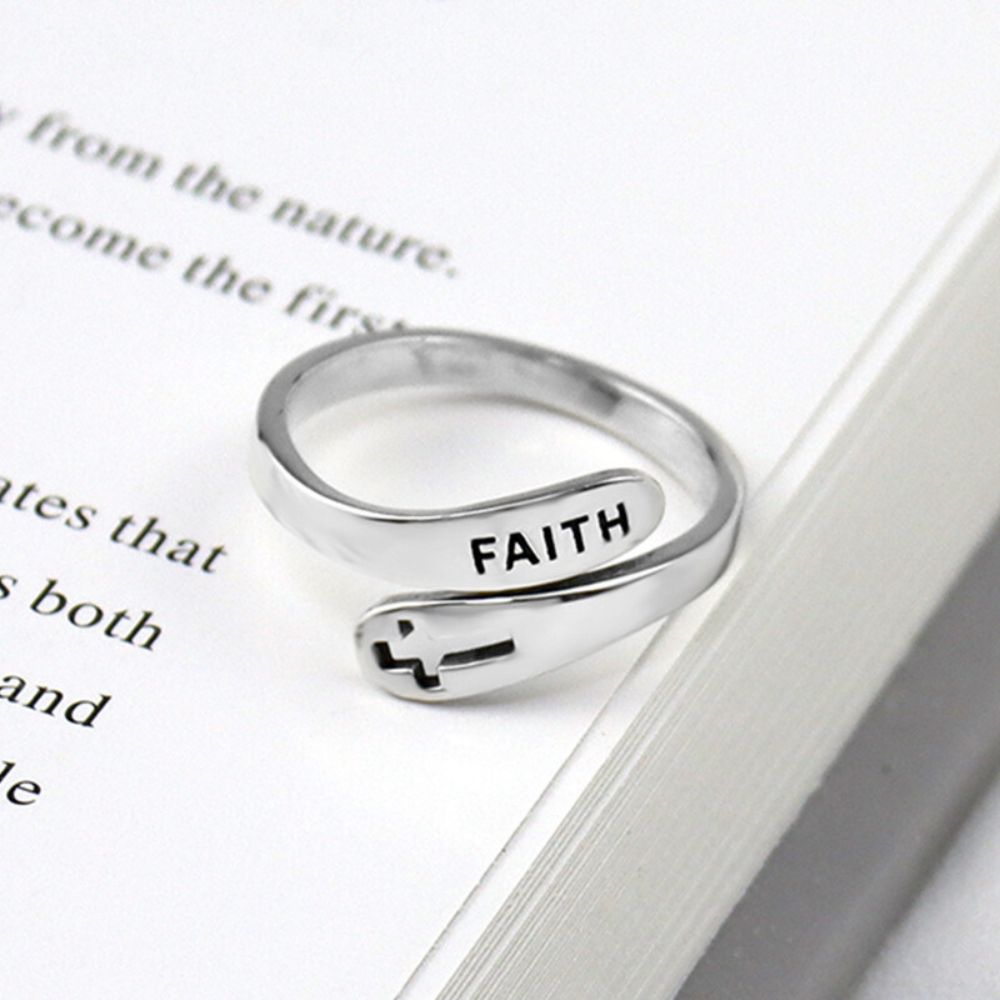 FAITH ADJUSTABLE RING (ADJUSTABLE)