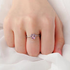 PINK CAT PAW RING (ADJUSTABLE)