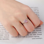 PINK CAT PAW RING (ADJUSTABLE)