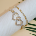 SPARKLING HEART ANKLET