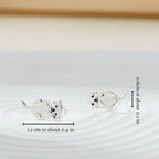 OTTER STUD EARRINGS (PAIR)