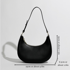 CRESCENT MOON SHOULDER BAG