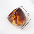 TAGUA NUT COCKTAIL RING