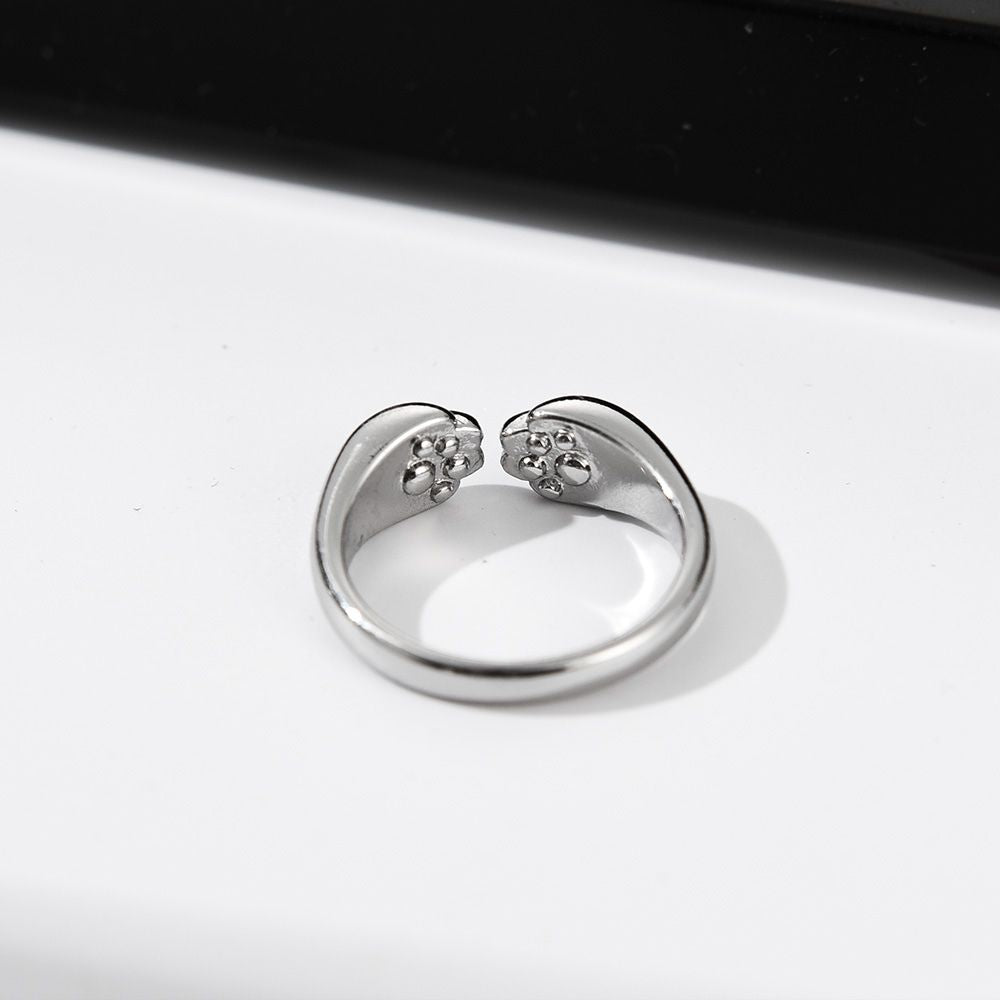 CAT PAW RING (ADJUSTABLE)