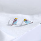 TINY BIRD EARRINGS (PAIR)