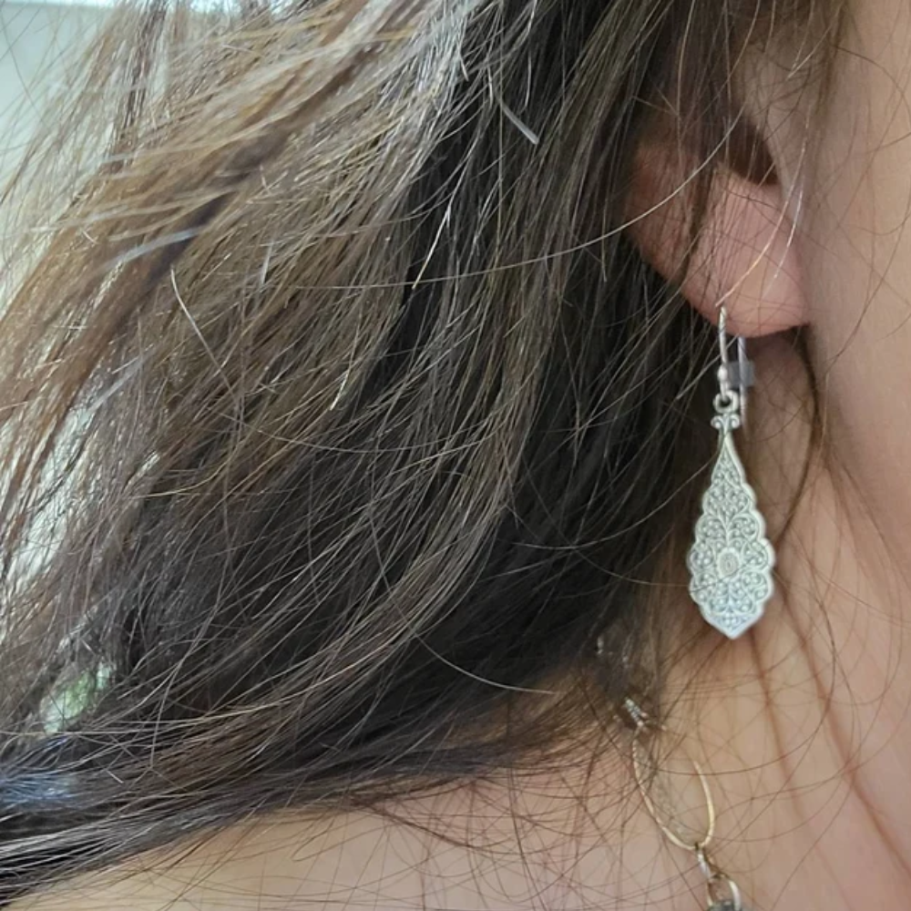 ART NOUVEAU EARRINGS (PAIR)