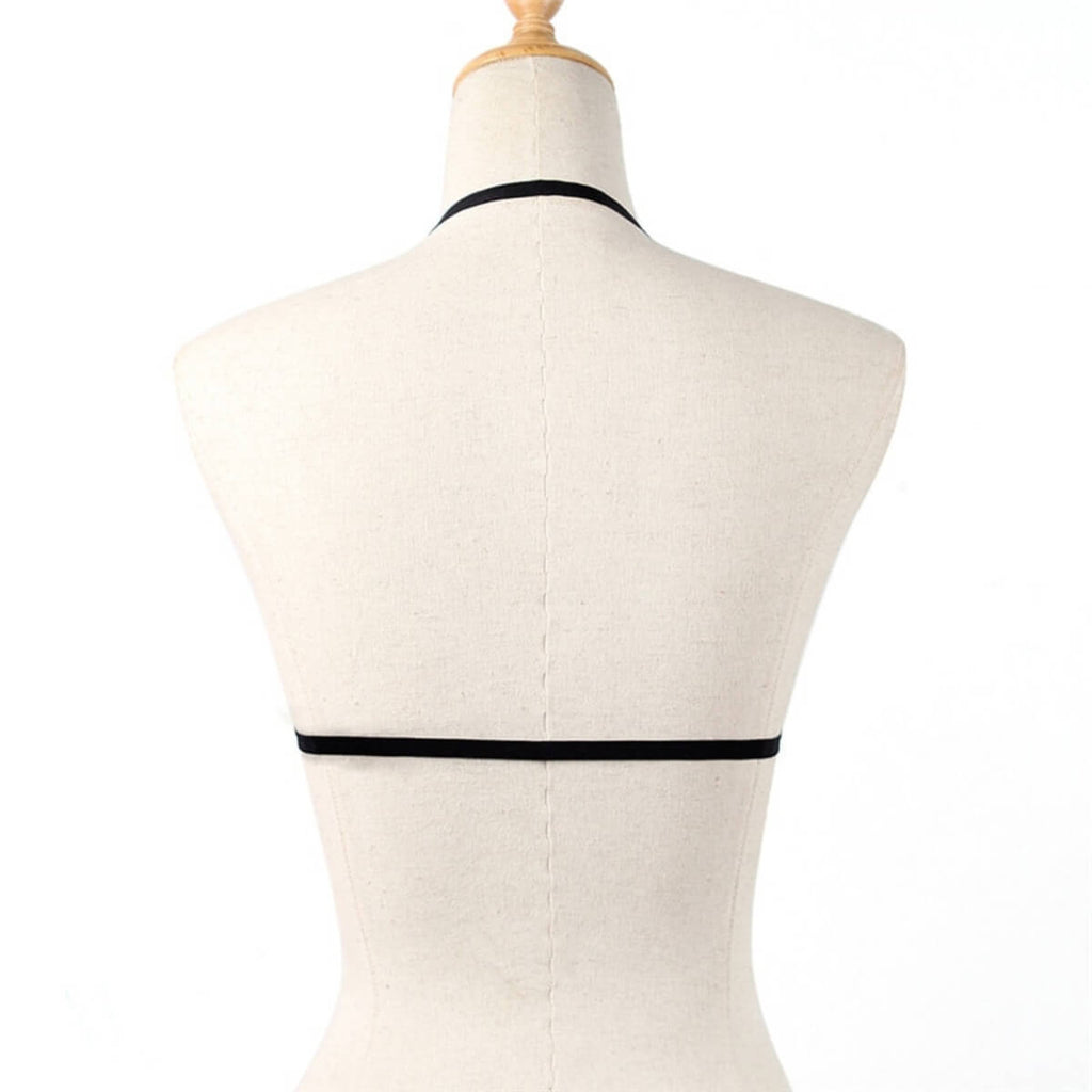 ELASTIC HARNESS BRA