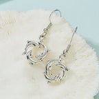 TRIO DOLPHIN EARRINGS (PAIR)