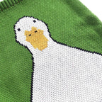 CUTE KNIT ANIMAL TOTE BAG