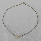 MIDDLE FINGER NECKLACE (100MOQ)